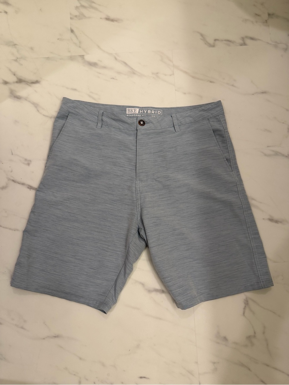 BKE Hybrid Men’s Light Blue Shorts